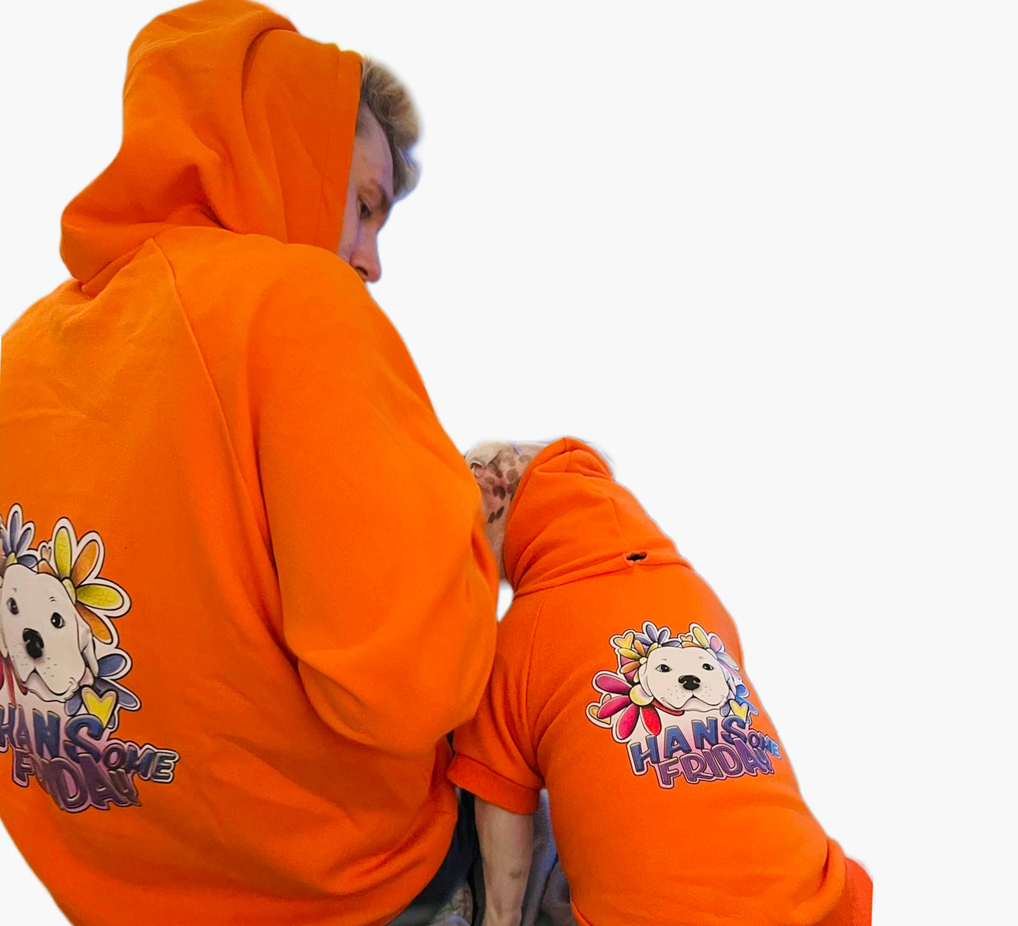 Limited Edition Human Hoodie - Orange