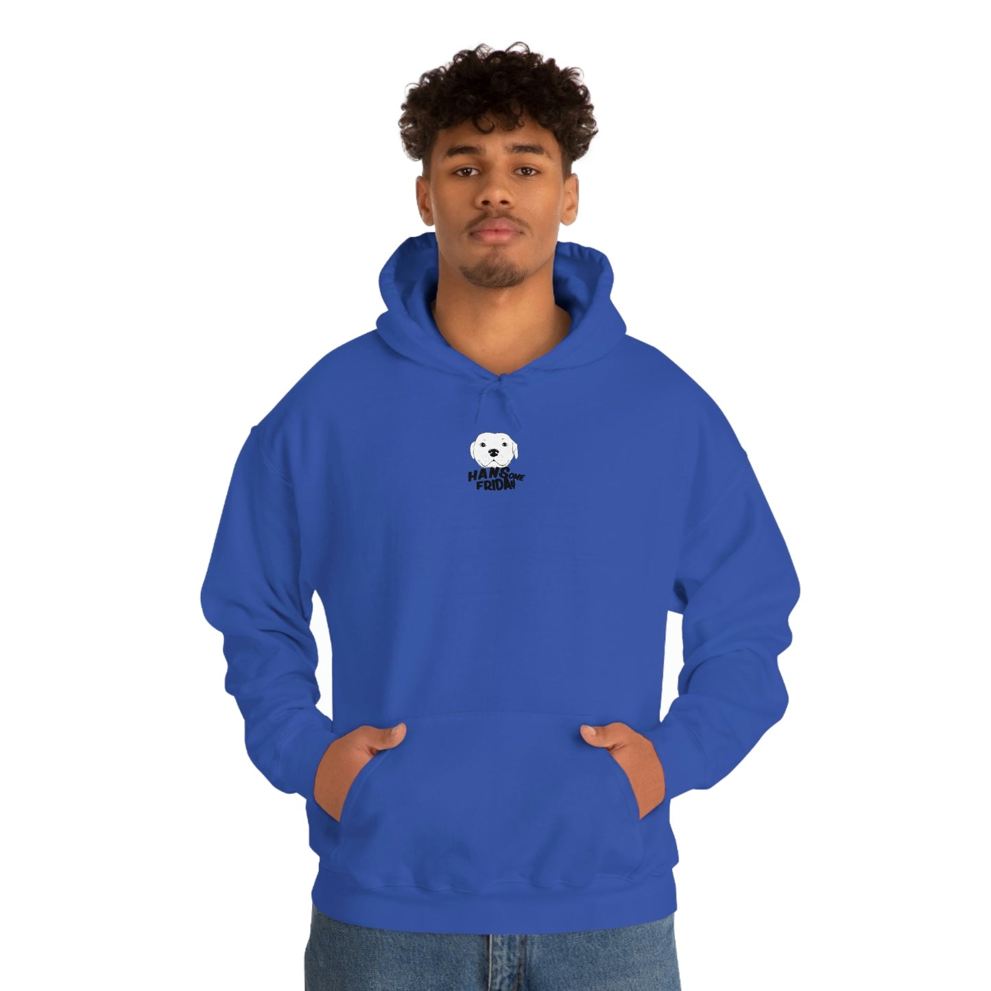 Royal Einstein Unisex Hooded Sweatshirt