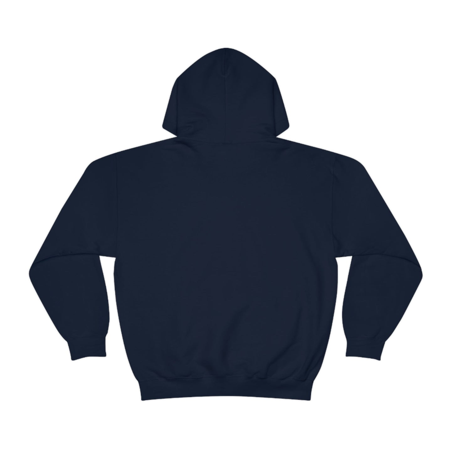 Navy Einstein Unisex Hooded Sweatshirt