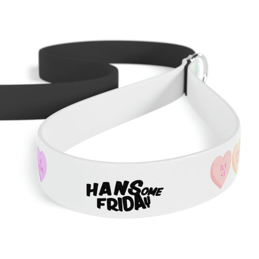 HANSomeFRIDAy Leash, White